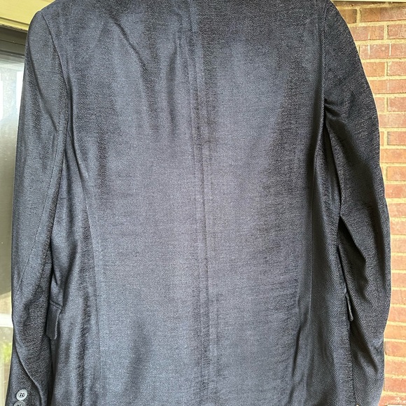 Versace jacket size M color dark blue .See the video for the true color . - Picture 7 of 7